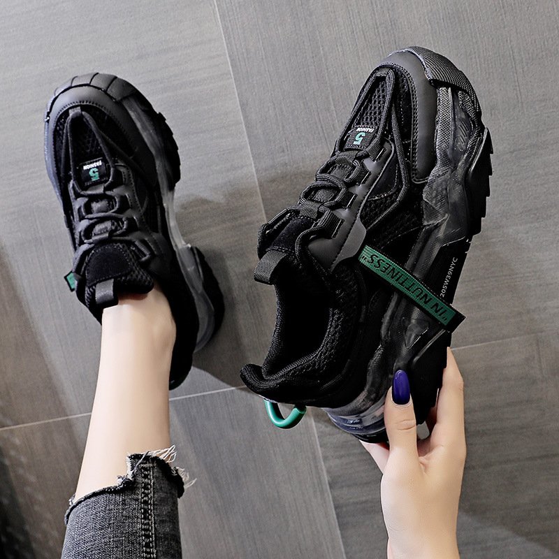 2021 autumn new women's casual sports shoes thick bottom breathable women's shoes trendy shoes shoes women