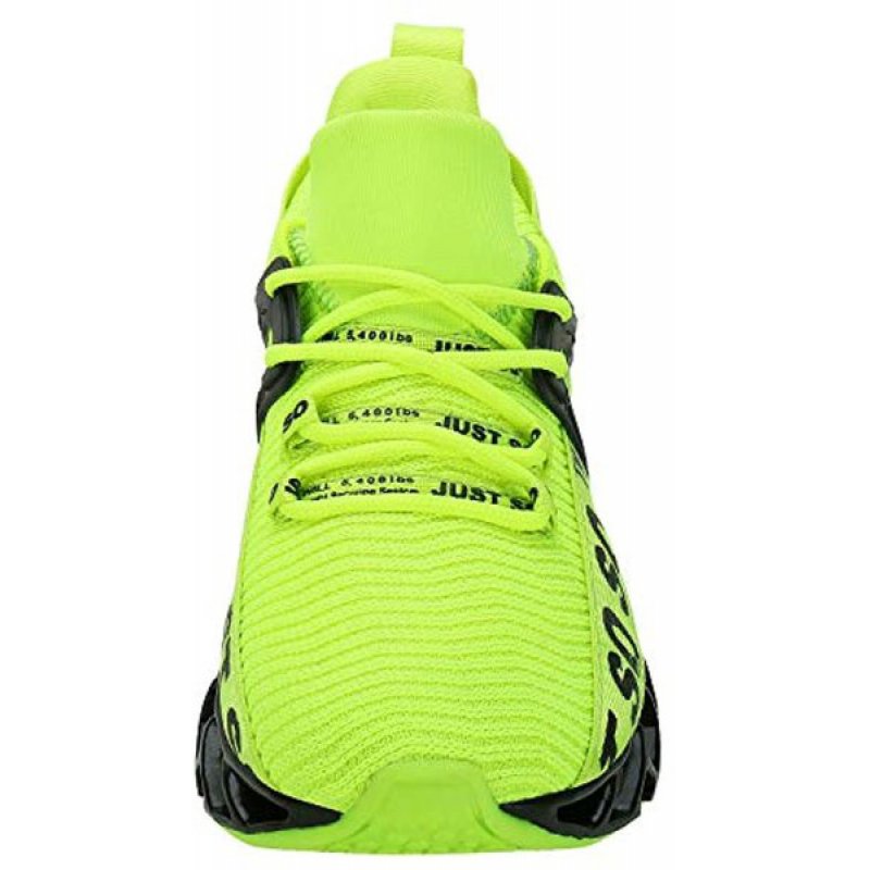 UMYOGO Mens Athletic Walking Blade Running Tennis Shoes Fashion Sneakers 1-green